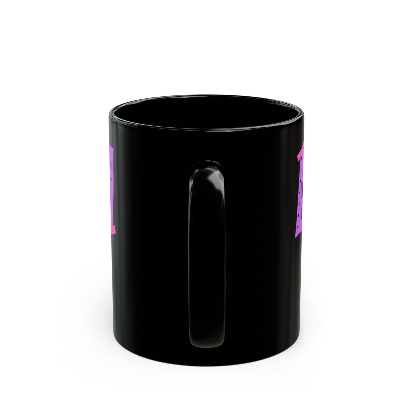 Motivational Black Mug - Note to Self: Do Not Quit (11oz, 15oz)