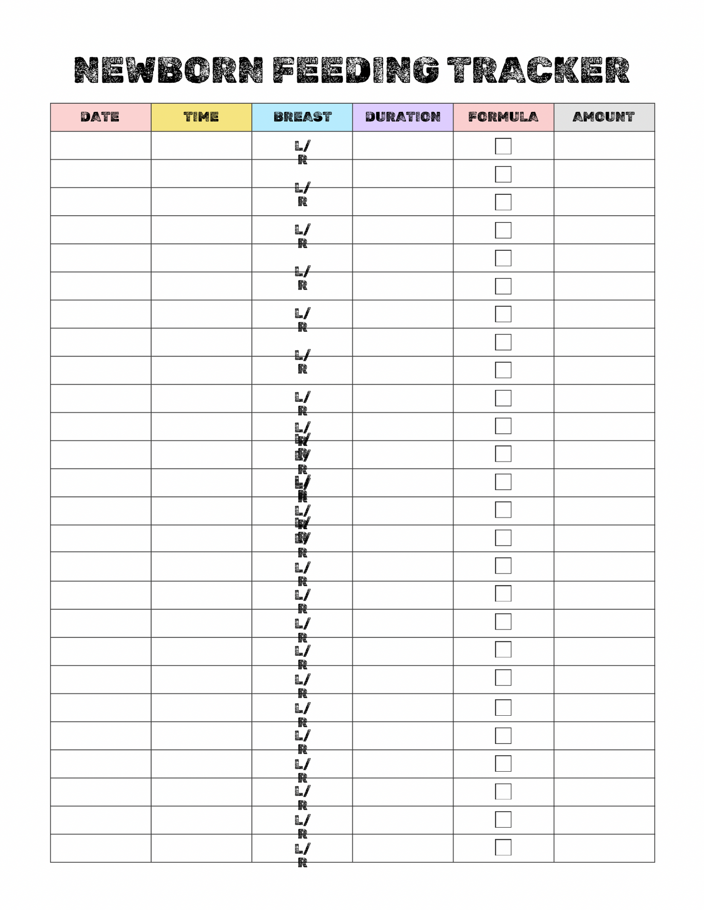 New new baby planner