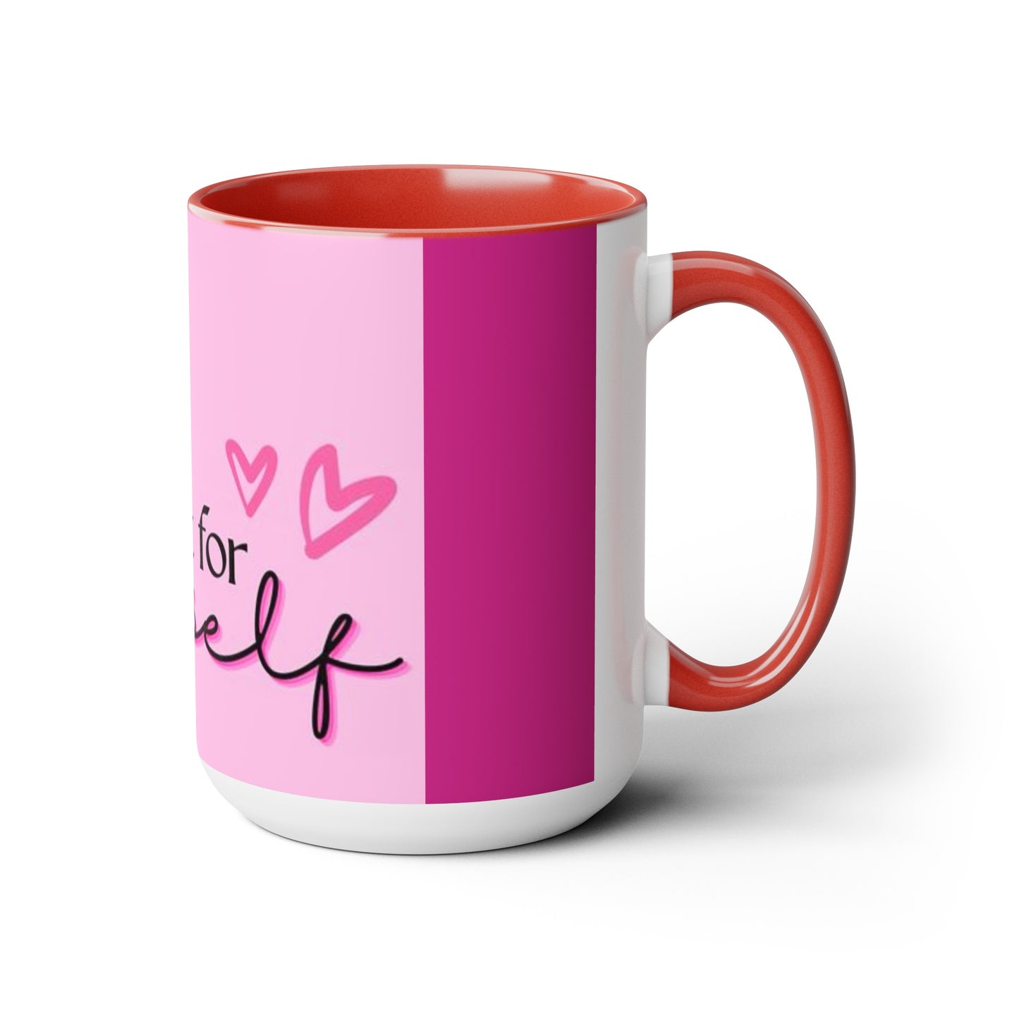 Two-Tone Coffee Mugs, 15oz