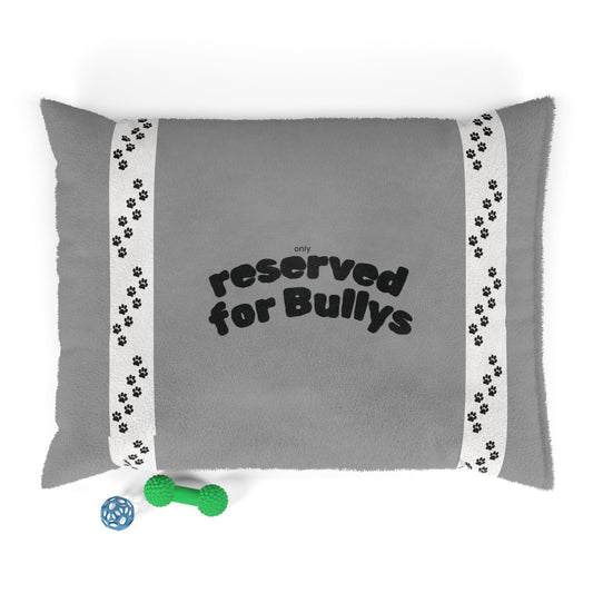 Cozy Reserved Pet Bed for Bullies, Dog Bed, Puppy Pillow, Pet Accessories, Chew Toy Companion