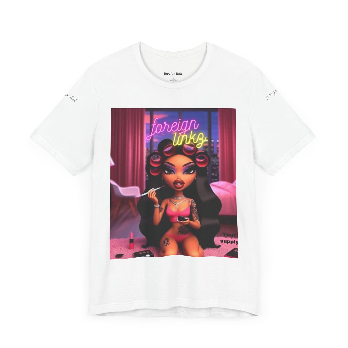 T-Shirt If it ain’t foreign than it’s boring Unisex Jersey Short Sleeve Tee