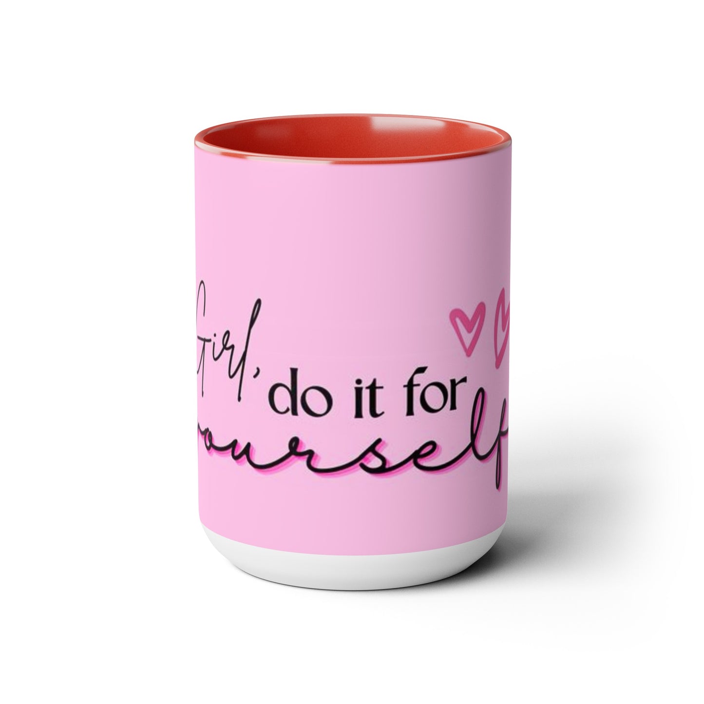Two-Tone Coffee Mugs, 15oz
