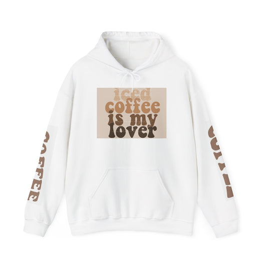 Coffee Lover's Heavy Blend Hoodie with Motivational Design