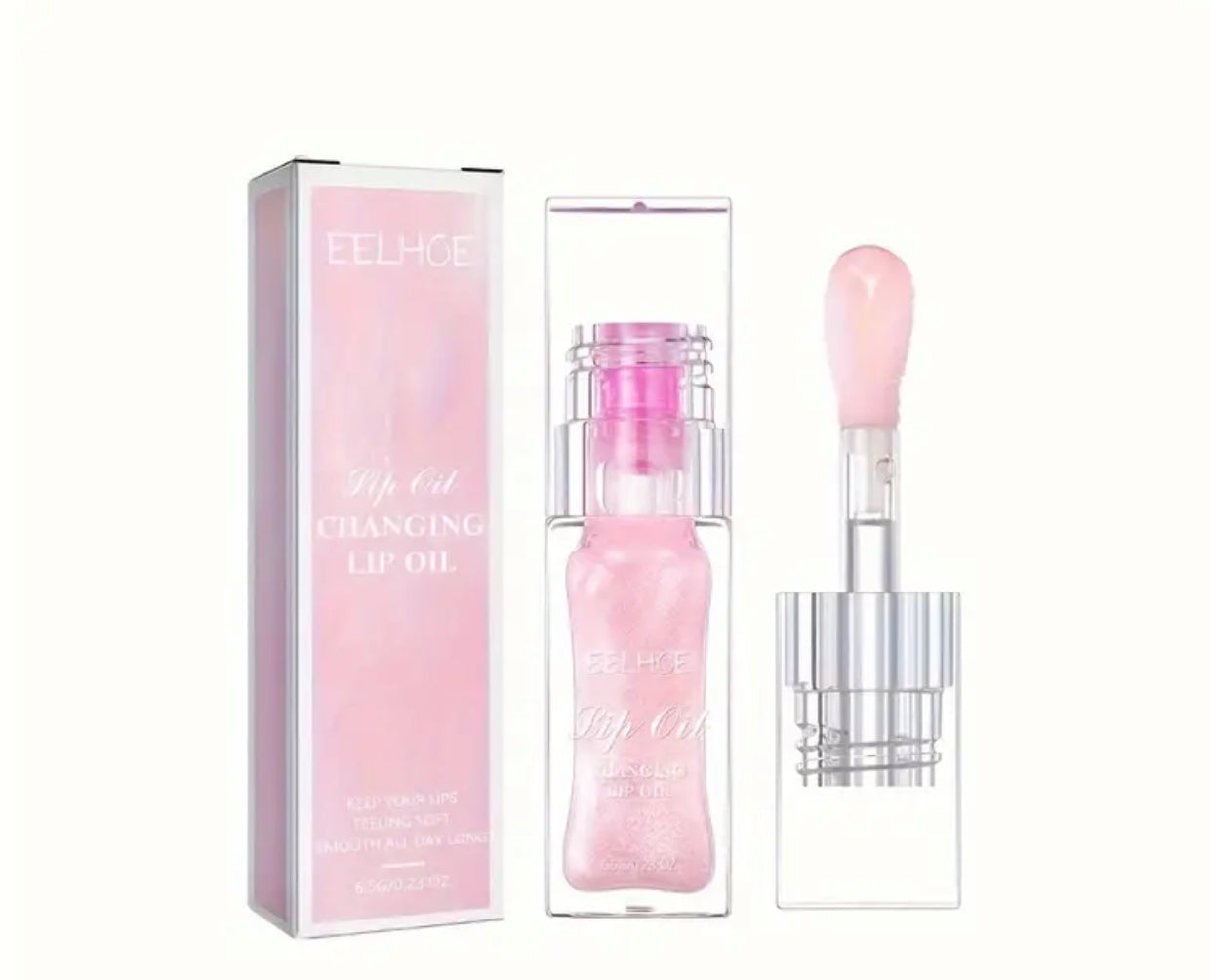 Color changing lip gloss