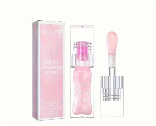 Color changing lip gloss